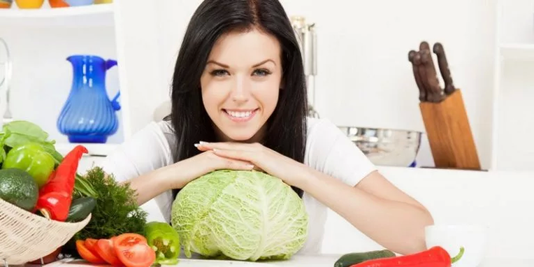 Most of the diet of a patient suffering from varicose veins consists of vegetables.